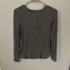 Aerie waffle king sleeve top